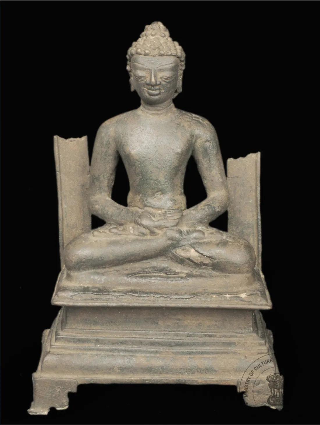Tượng Tirthankara trong trạng thái thiền định sâu