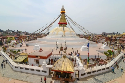 Đại Bảo Tháp Boudhanath ở Katmandu